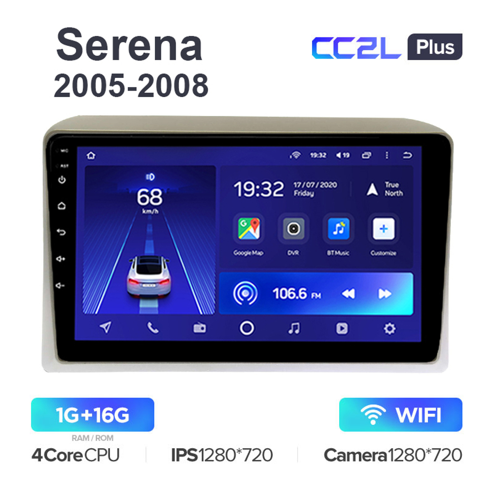 Teyes CC2L Plus 9" для Nissan Serena 2005-2008