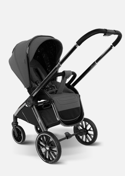 Pituso Коляска 2 в 1 Mayla Luxury Dark Grey