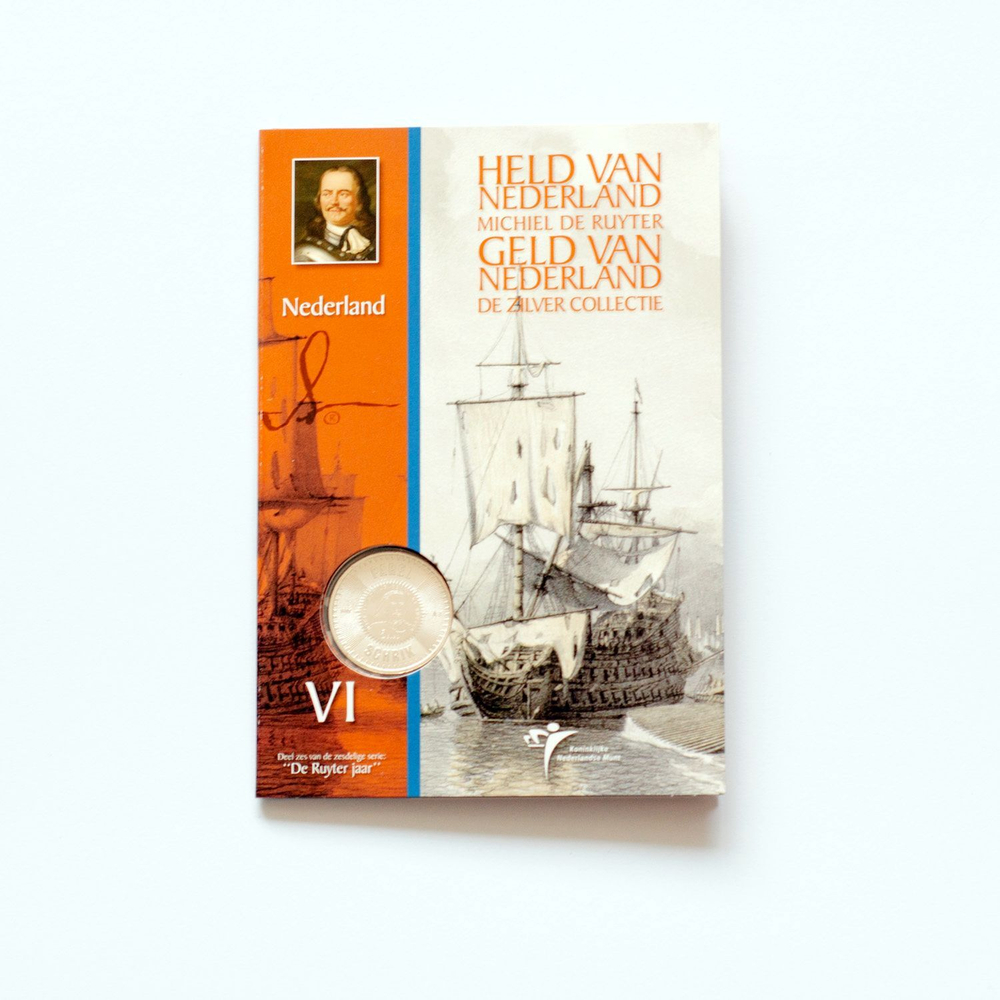 Netherlands 2007 Year Set "Michiel de Ruyter": Part VI: De Ruyter Year + Silver 5 EURO "Michiel de Ruyter"