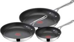 Набор посуды Tefal Jamie Oliver 3 предмета 20/24/28 cм E304S344