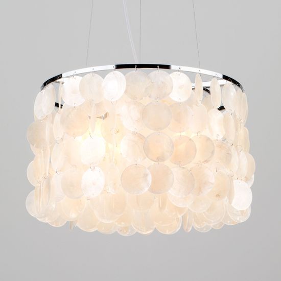 60005/3 / подвесной светильник /   хром/перламутр