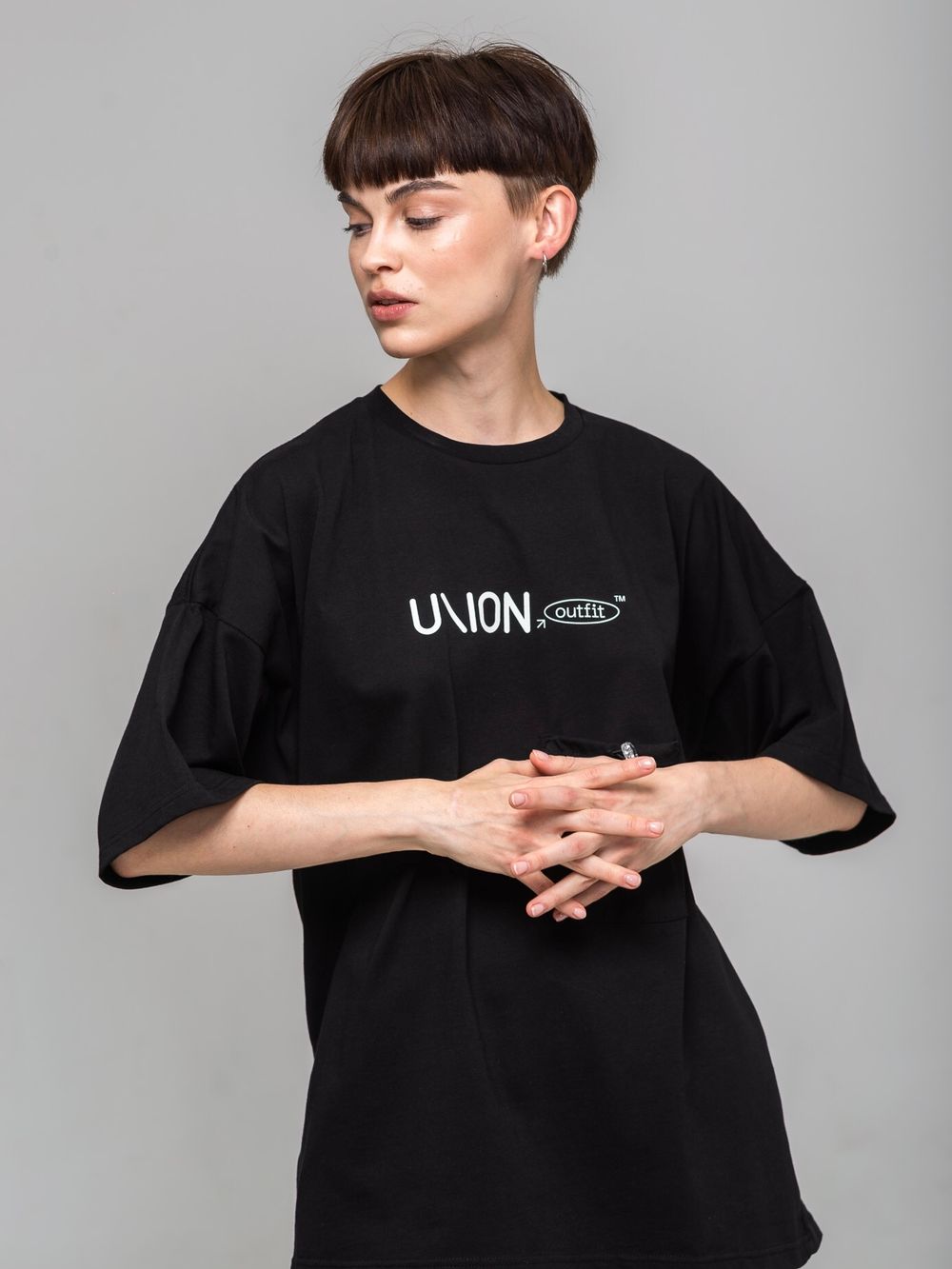 Футболка Union Outfit Black Donut