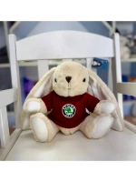 Мягкая игрушка в машину заяц Шкода Skoda 25 см