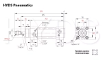 DSBC-125-600-PPV-A-N3 Пневмоцилиндр