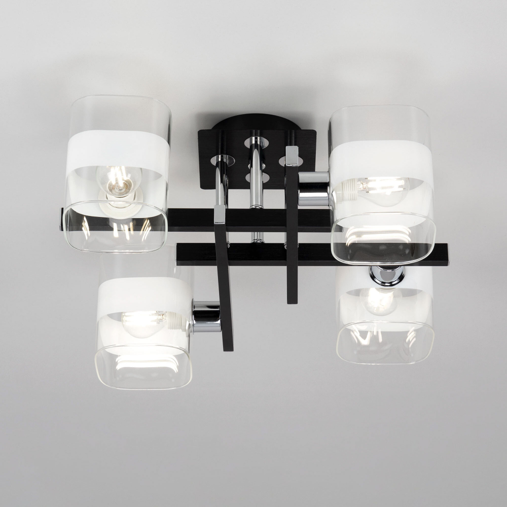 Citilux Вирта CL139242 Люстра потолочная Чёрная