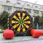 Надувной дартс «Двойной» на подкачке, диаметр 4,5 м, размер 4,5×2,5×4,5 м