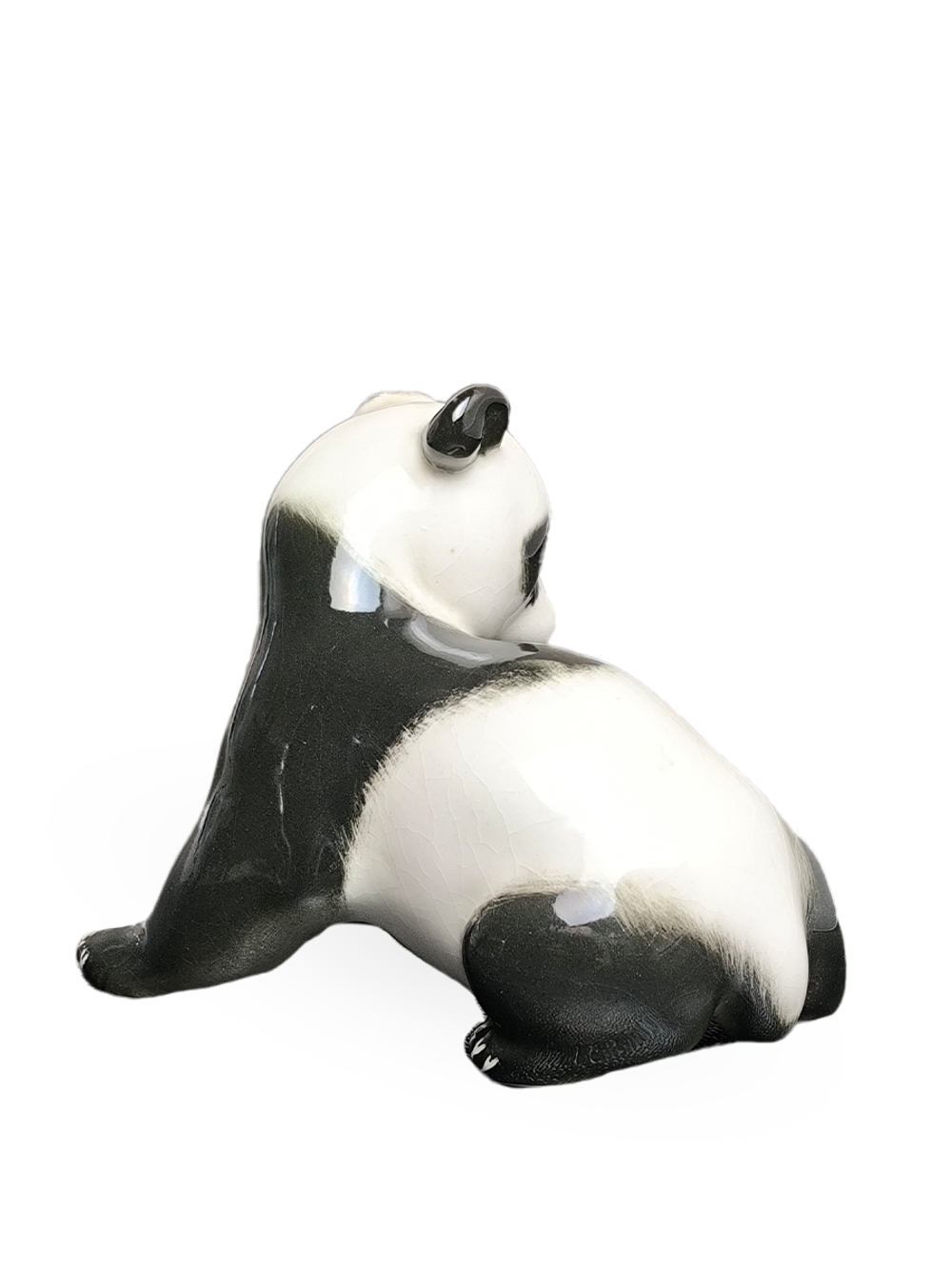 Фарфоровая статуэтка "Панда" ЛФЗ, СССР 1970 - 1986 гг.