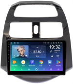 Магнитола для Chevrolet Spark M300 2009-2022, Ravon R2 (рамка глянцевая) - Teyes SPRO+ монитор 9" IPS на Android 10, ТОП процессор, 4Гб+32Гб, 4G SIM-слот