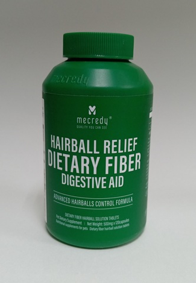 Mecredy Пищевая добавка Hairball Relief Dietary Fiber