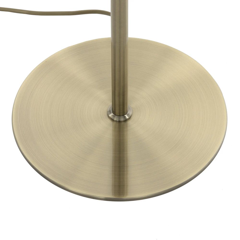 Citilux Линц CL402980 Торшер бронза с белым абажуром