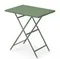 Стол металлический складной Arc en Ciel зеленый