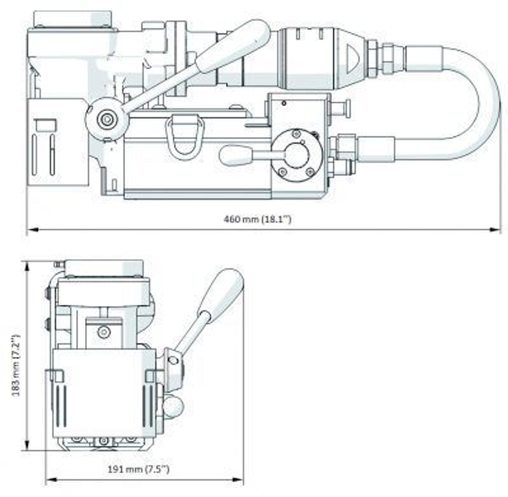 Магнитный сверлильный станок Promotech PRO-35 ADA ATEX