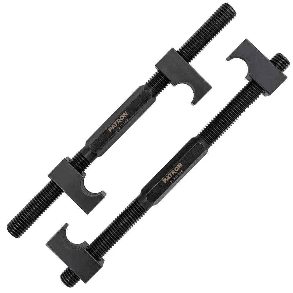 Съемник пружин двухзахватный L-230мм (2 шт./к-т) PATRON P-627230