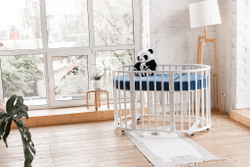 Кровать трансформер 8 в 1 "Бриджит" детская круглая