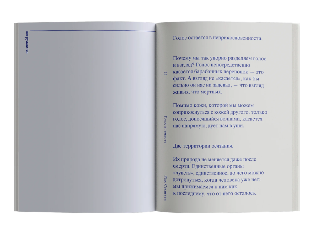 Голос в темноте