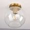 Потолочный светильник Imperium Loft RH Utilitaire Globe Shade Flushmount 123675-22