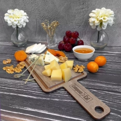 Доска для сервировки 12х36см ComposeEat ProFashion травертин капучино