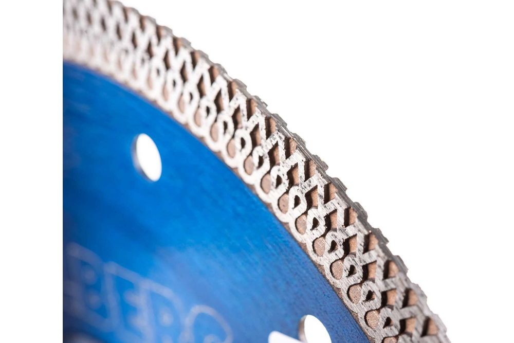 Диск алмазный отрезной 250*25,4/22,23 Hilberg Турбо ультратонкий х-тип HM407