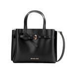 MICHAEL KORS Split Cow Leather Tote Bag, Shopping Bag, Crossbody Bag, Handbag Small Women"s Black