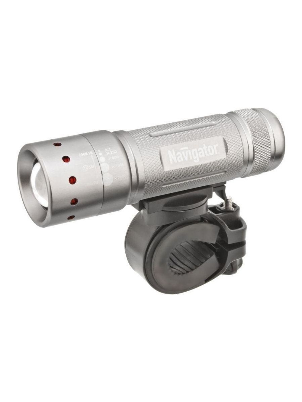 Фонарь 94 964 NPT-B01-3AAA велосипедный 2 крепл. CREE 1LEDх5Вт фокус блист. Navigator 94964