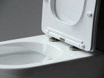 Унитаз подвесной Ceramica Nova Metropol CN4002_1001B_1000 безободковый, с крышкой микролифт, с инсталляцией и черной матовой кнопкой