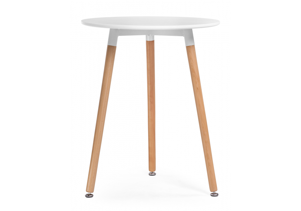 Стол деревянный Woodville Lorini 60 white, wood