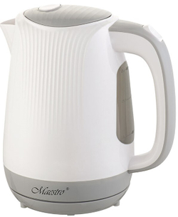 MR-042-WHITE Эл.чайники 1,7л (диск.,подсв.) Maestro