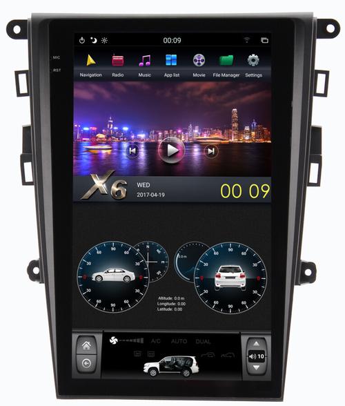 Магнитола для Ford Mondeo 5 2015+ (климат контроль, без SYNC) - Kuberg ZF-1809A-Q6 на Android 11, Быстрая, CarPlay, SIM-слот