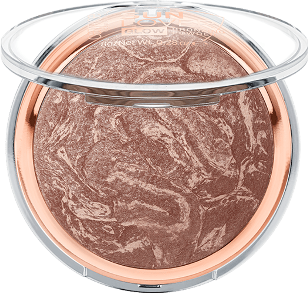 Бронзер  CATRICE Sun Lover Glow Bronzing Powder - 010 Sun-kissed Bronze