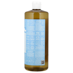 Dr. Bronner's, Чистое кастильское волшебное мыло 18 в 1, детское, без запаха, 946 мл (32 жидк. Унции)