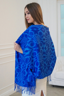 LIGVIANNI Палантин Kerchief Sky