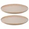 Набор из двух тарелок бежевого цвета из коллекции essential, 25 см