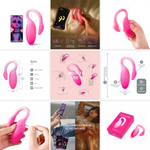 Вибромассажёр с интеллектуальным управлением Magic Flamingo Max от Magic motion, розовый