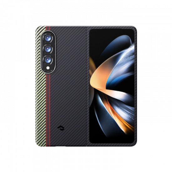 Чехол Pitaka Fusion Weaving Air Case для Samsung Galaxy Z Fold4, Overture, кевлар (арамид)