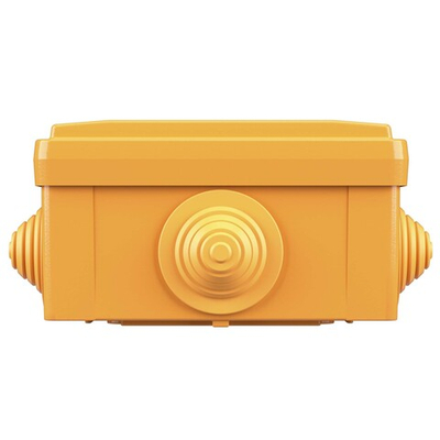 Коробка пластиковая FS с кабельными вводами и клеммниками, IP55,100х100х50 мм, 5р, 450V, 10A, 6 мм2