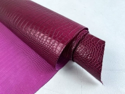 Crocco Bagon Winter Berry (0,8-1,0 мм), цв. Фиолетовый, натуральная кожа