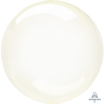 Шар полимерный Сфера Bubble 3D 45 см (Желтый)