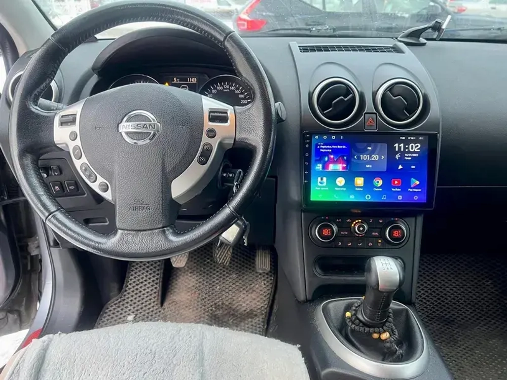 Магнитола для Nissan Qashqai J10 2006-2013, Dualis - Teyes CC3L на Android 10, 8-ядер, CarPlay, 4G SIM-слот