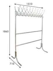 Вешалка напольная М 12 металлик