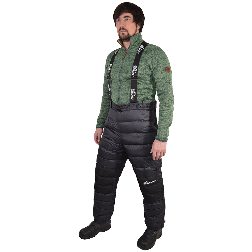 Пуховые брюки-самосбросы Крокус-2