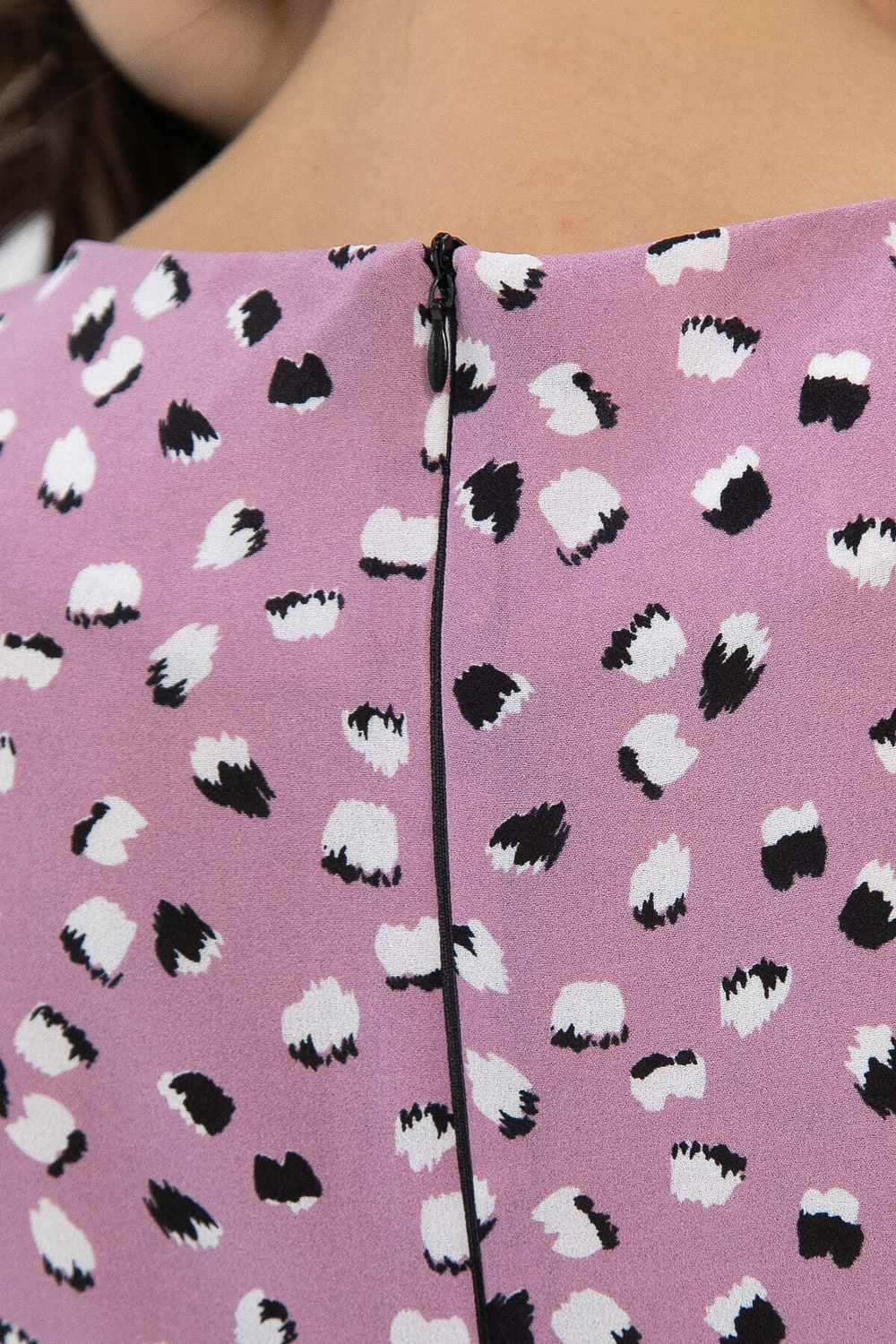 Платье Бруния (черно-розовое) П13997-16М LT Collection