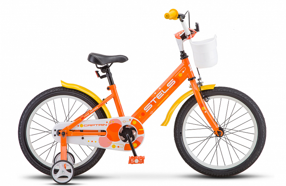 Велосипед Stels Captain 18" V010 10" Оранжевый