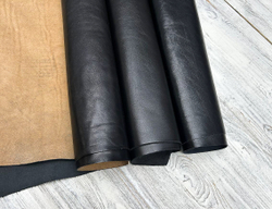 Лот Ecopell Black 1 (1,0-1,2-1,4 мм), натуральная кожа