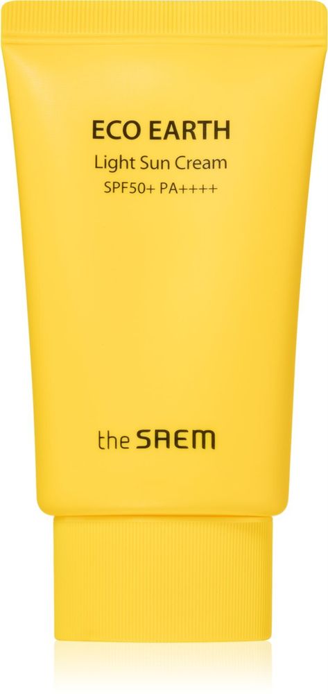 The Saem ультралегкая защитная жидкость SPF 50+ Eco Earth Light