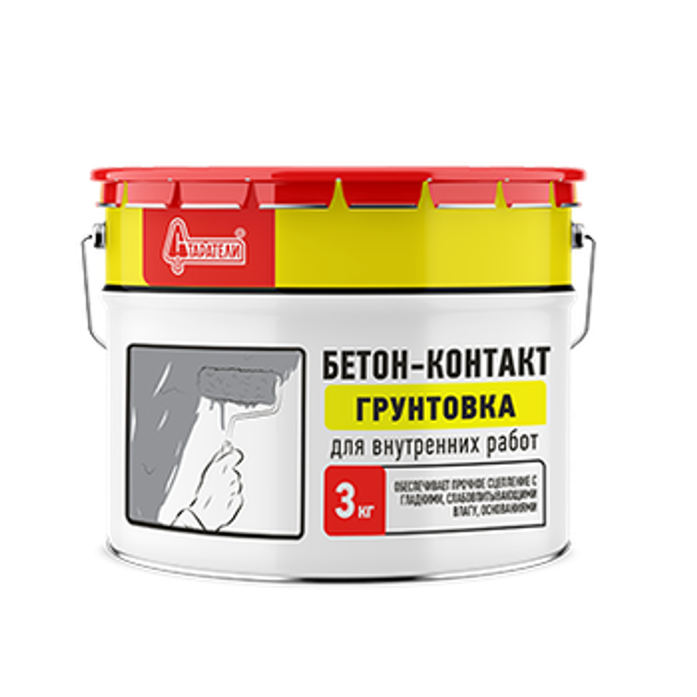 Грунтовка СТАРАТЕЛИ Бетон-Контакт 3 кг