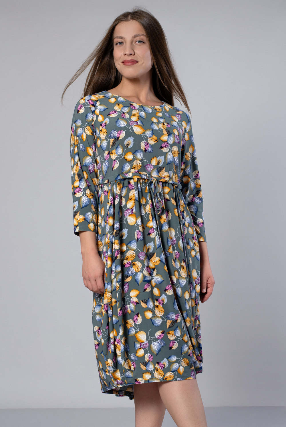 Платье женское 1995ЛП, листок зеленый #172ЛЗ051995ЛП