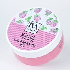 Сахарный скраб для рук «MALINA»