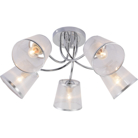 Люстра Rivoli   9167-305 5 х Е27 60 Вт модерн