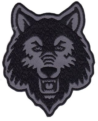 Нашивка Дикий волк (серый)
