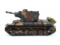 Радиоуправляемый танк Torro KV-2 1/16 с пневматической пушкой, звуковыми эффектами и высокой детализацией, RTR